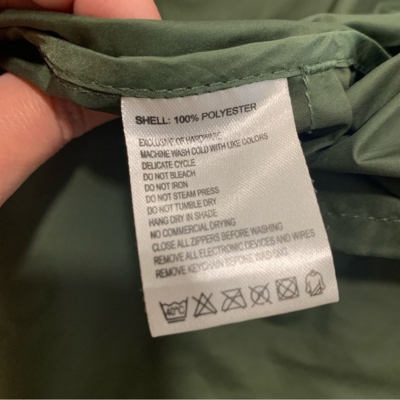 SCOTTeVEST Tec Hooded Windbreaker Jacket Mens XXXL Olive Green Zip Up Travel - Picture 10 of 14